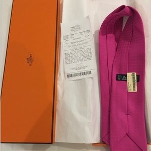Brand new Hermes Tie